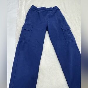 ARITZIA COZY FLEECE MEGA CARGO SWEATPANTS